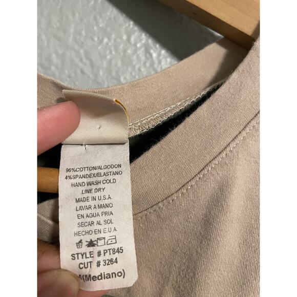 Vintage Womens Raglan Crop Top Medium Green Rhinestone Stretch Grunge Punk Y2K - Picture 3 of 7